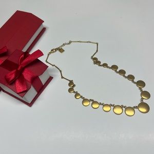 #25 Nine West goldtone necklace